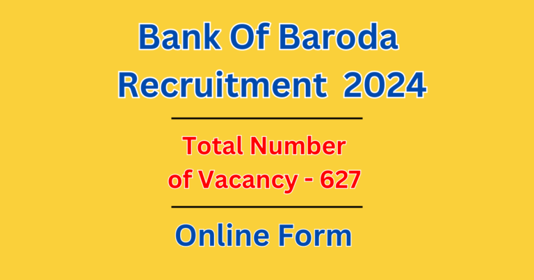 Bank of Baroda Recruitment 2024 | Online Form | Govt Jobs in Punjab
