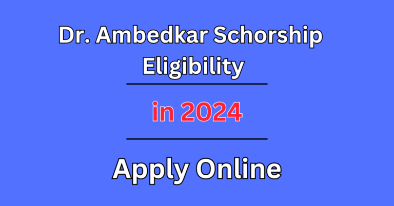 Dr Bhimrao Ambedkar Scholarship