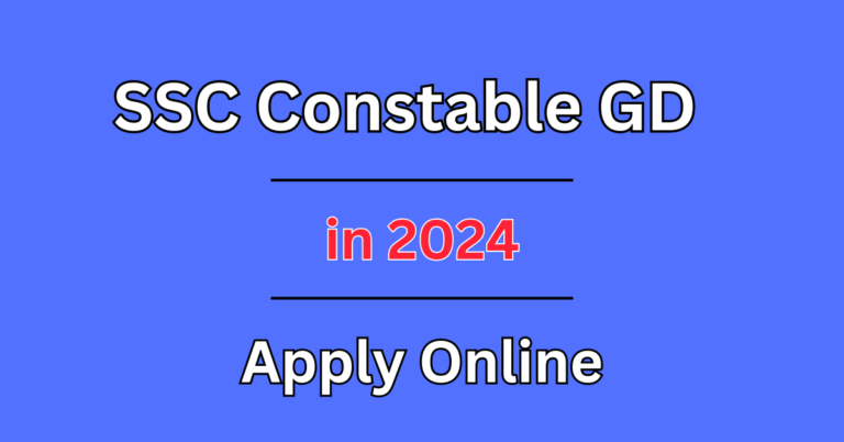 SSC Recruitment 2024