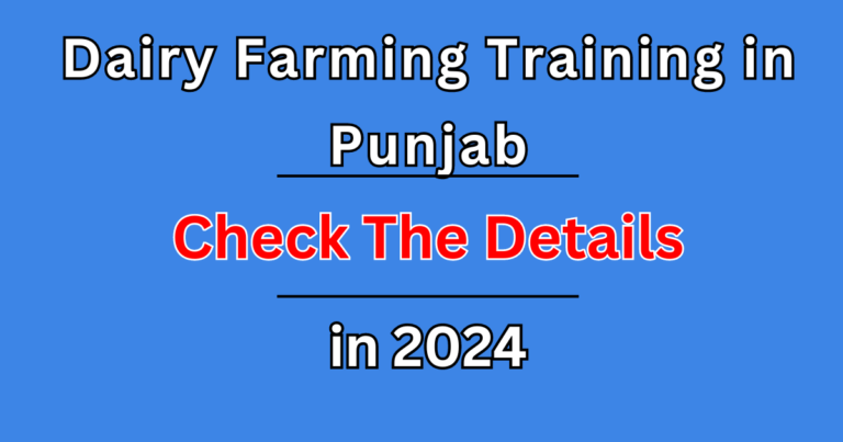 Dairy Farming Training in Punjab