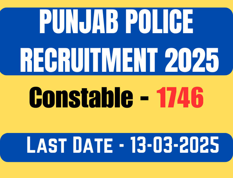 PUNJAB POLICE RECRUITMENT