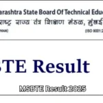 How to Check MSBTE Result 2025