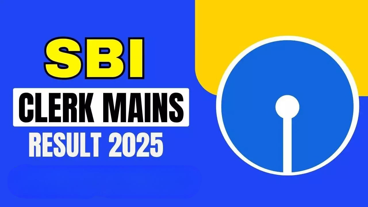 sbi clerk mains result 2025