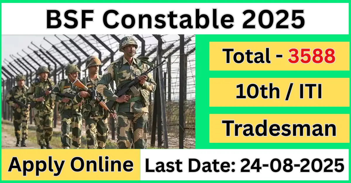 BSF Constable 2025