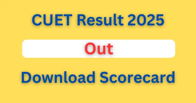 CUET Result 2025