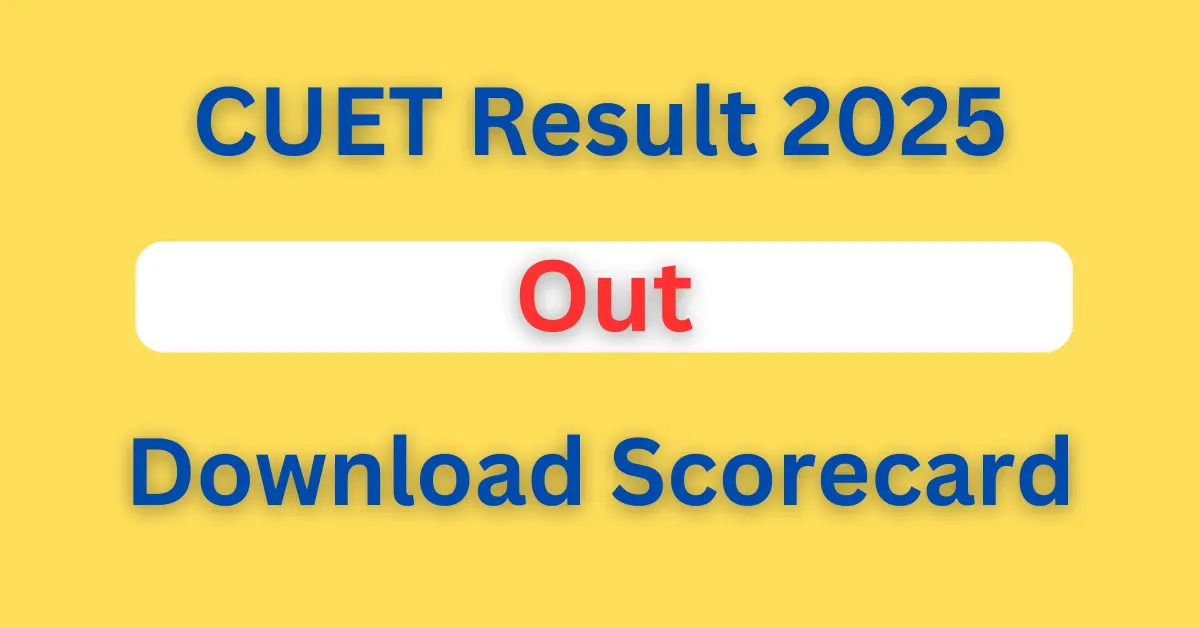CUET Result 2025