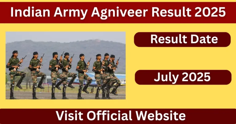 Indian Army Agniveer Result 2025