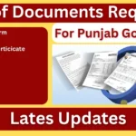 List of Documents Required For Punjab Govt Jobs