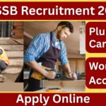 PSSSB Plumber & Carpenter Recruitment 2025