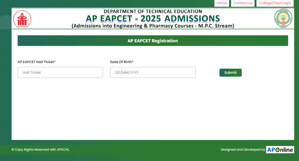 AP EAMCET 2025