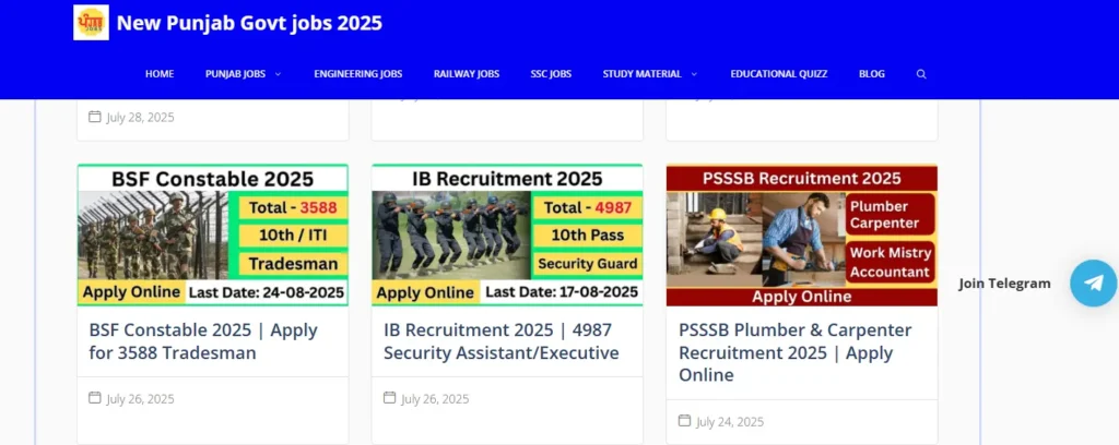 The Punjab Jobs
