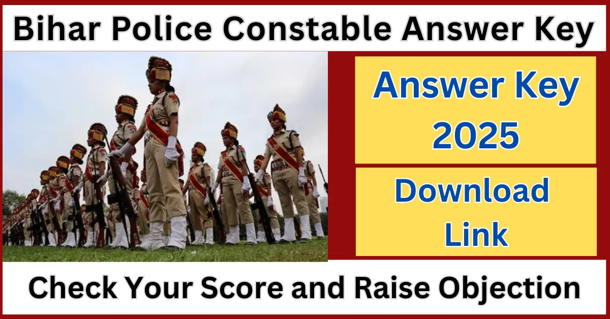 Bihar Police Constable Answer Key