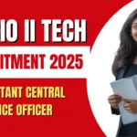IB ACIO II Tech Recruitment 2025