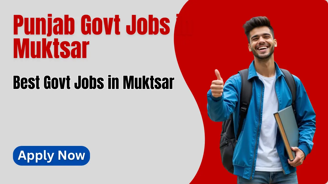 Punjab Govt Jobs in Muktsar