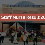 Staff Nurse Result 2025
