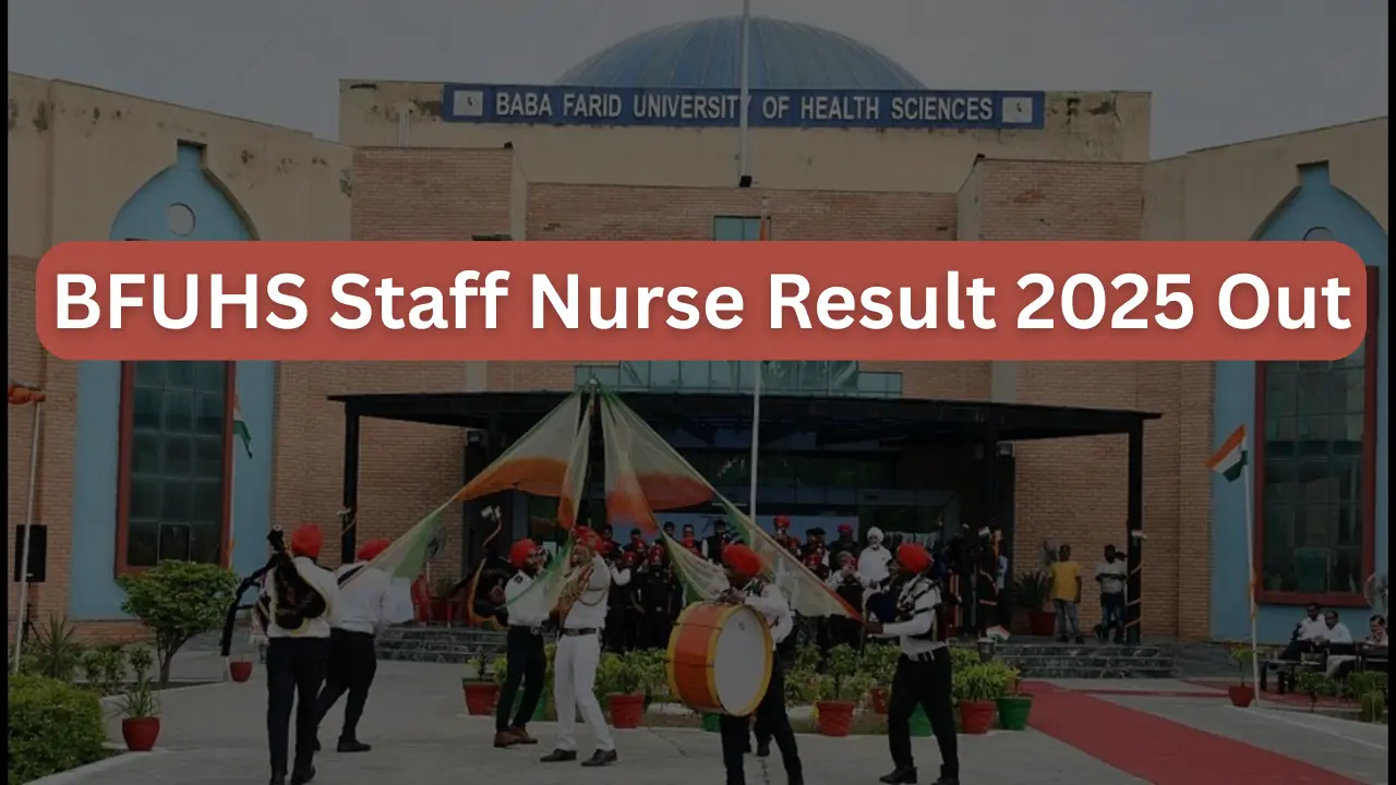 Staff Nurse Result 2025