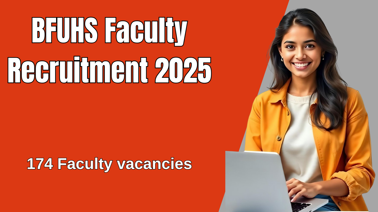 BFUHS Faculty Recruitment 2025