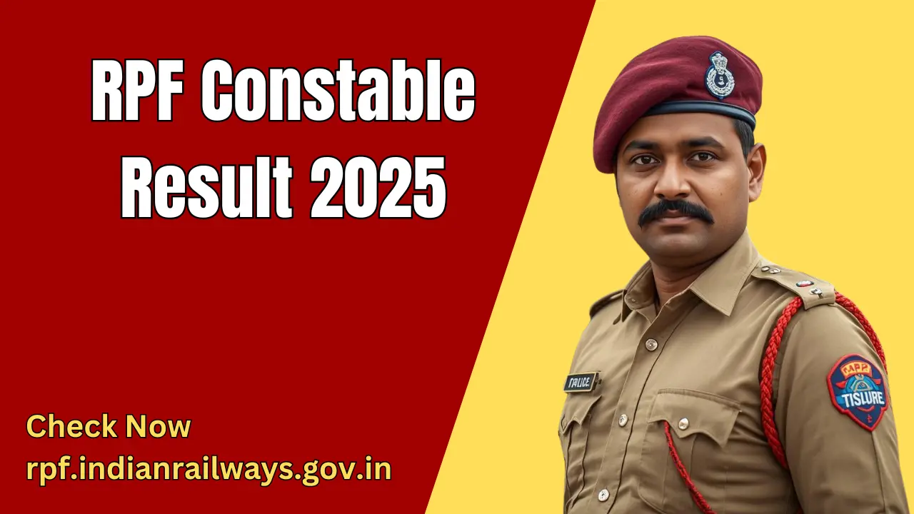 RPF Constable Result 2025
